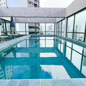  Apartamento Rooftop #403 - Apto 4 Pessoas By Carpediem Brasil